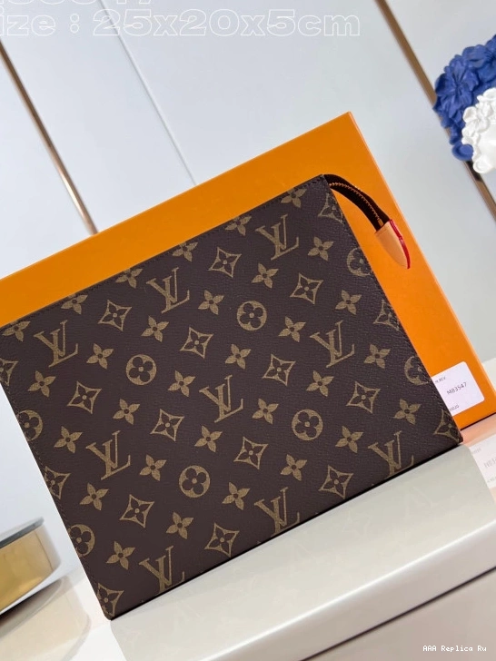 AAA Replica Ru VUITTON Toilette-25*20*5.5cm Poche LOUIS 0712